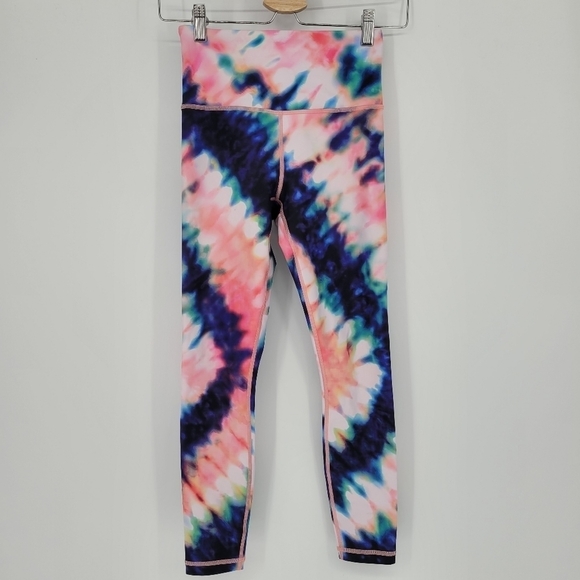 Athleta Elation Tie Dye 7/8 Tight leggings size XXSMALL - Picture 2 of 6